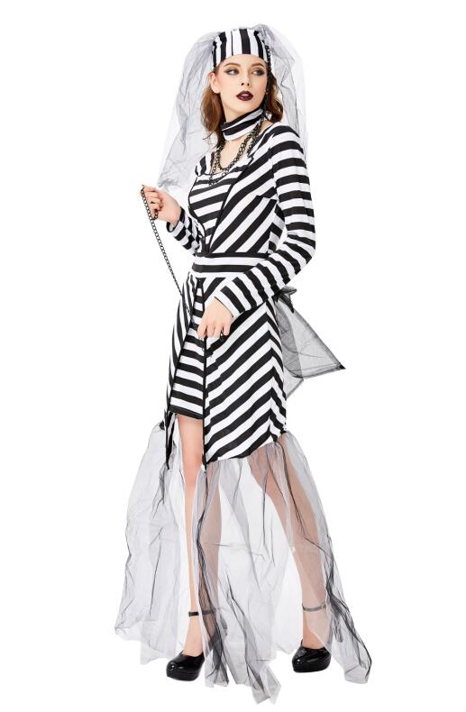 F1942 Women Prisoner Bride  Costume